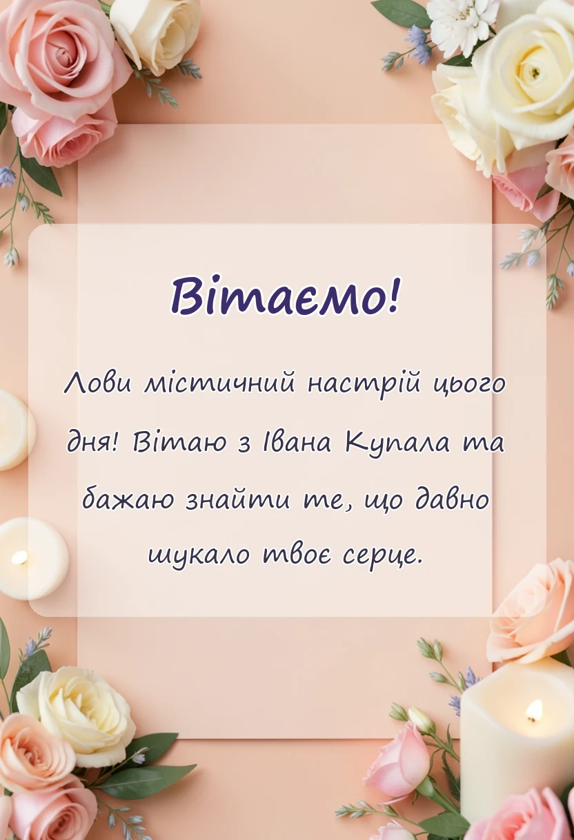 святкова картинка: картинки з івана купала