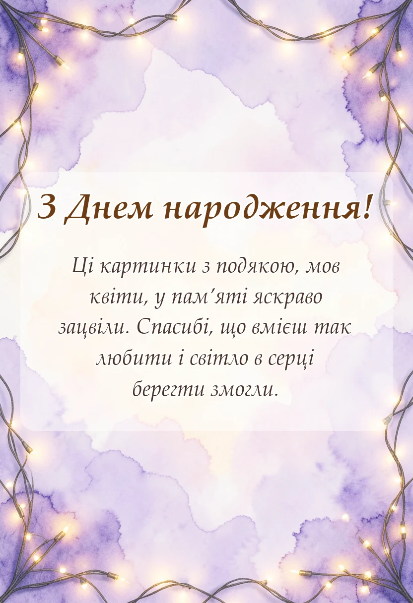 листівка з побажанням - дякую за привітання картинки та листівки у відповідь