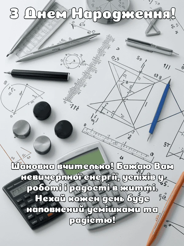 Привітання з днем народження вчителя інформатики